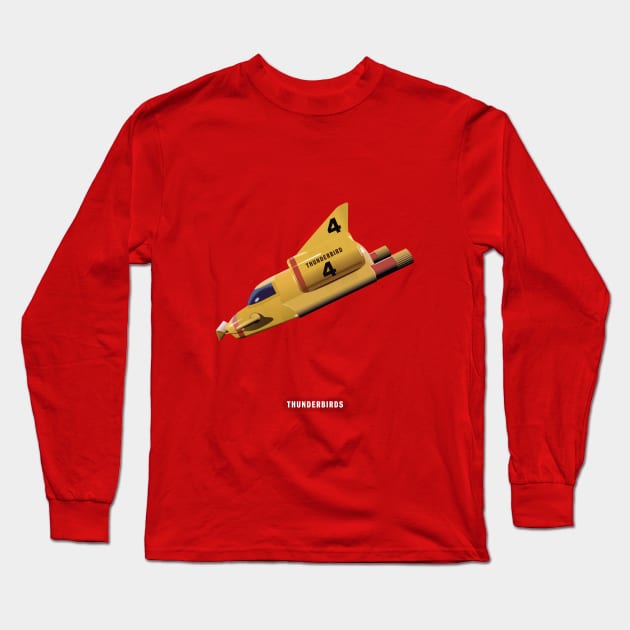 Thunderbirds TV Series Long Sleeve T-Shirt by MoviePosterBoy